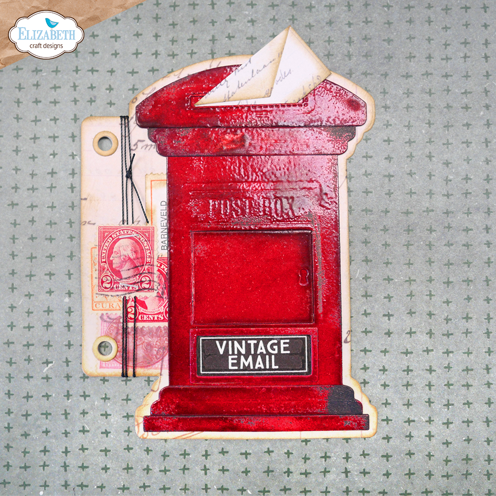 Elizabeth Craft Designs Post Mailbox Die Set